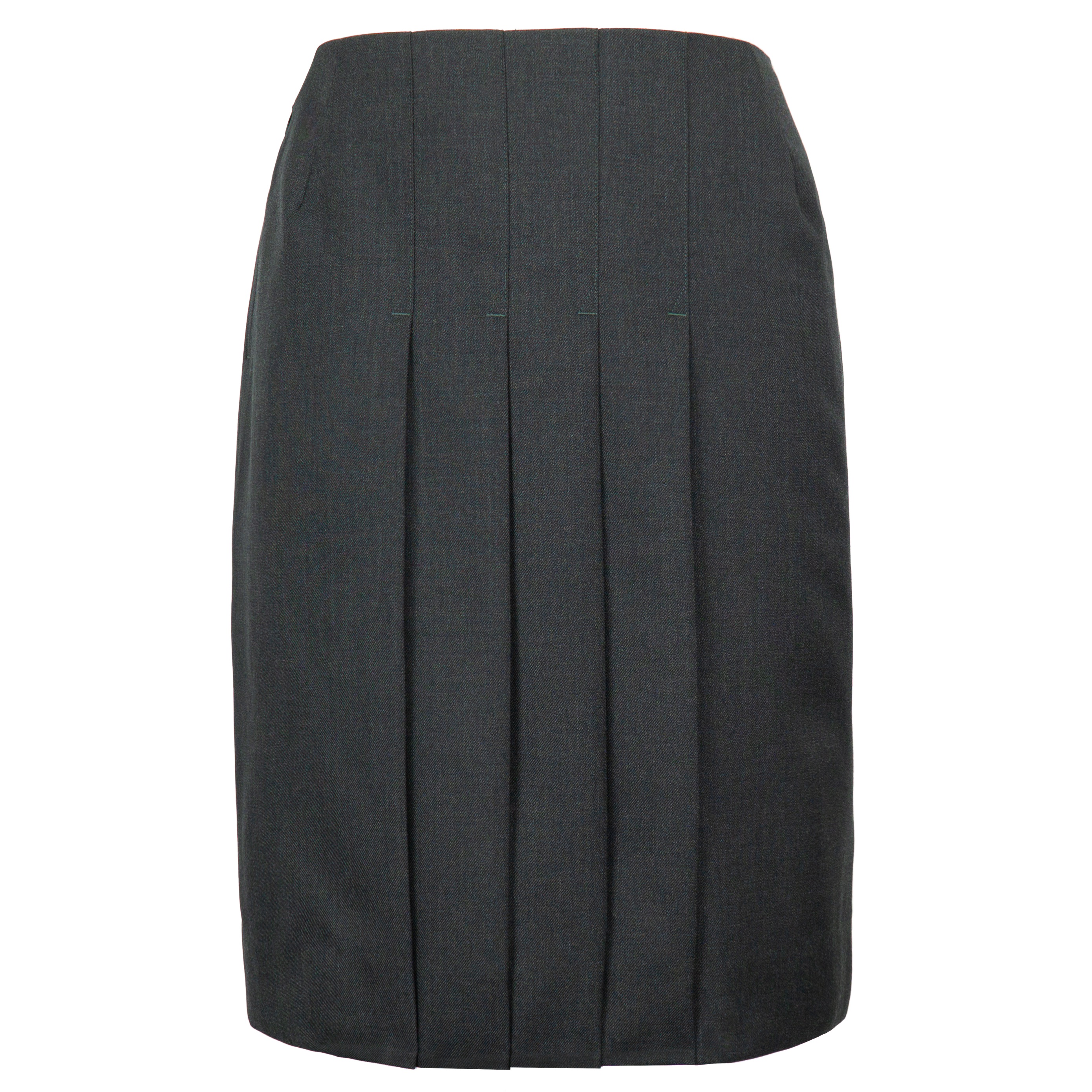 Grey pleated skirt nz best sale