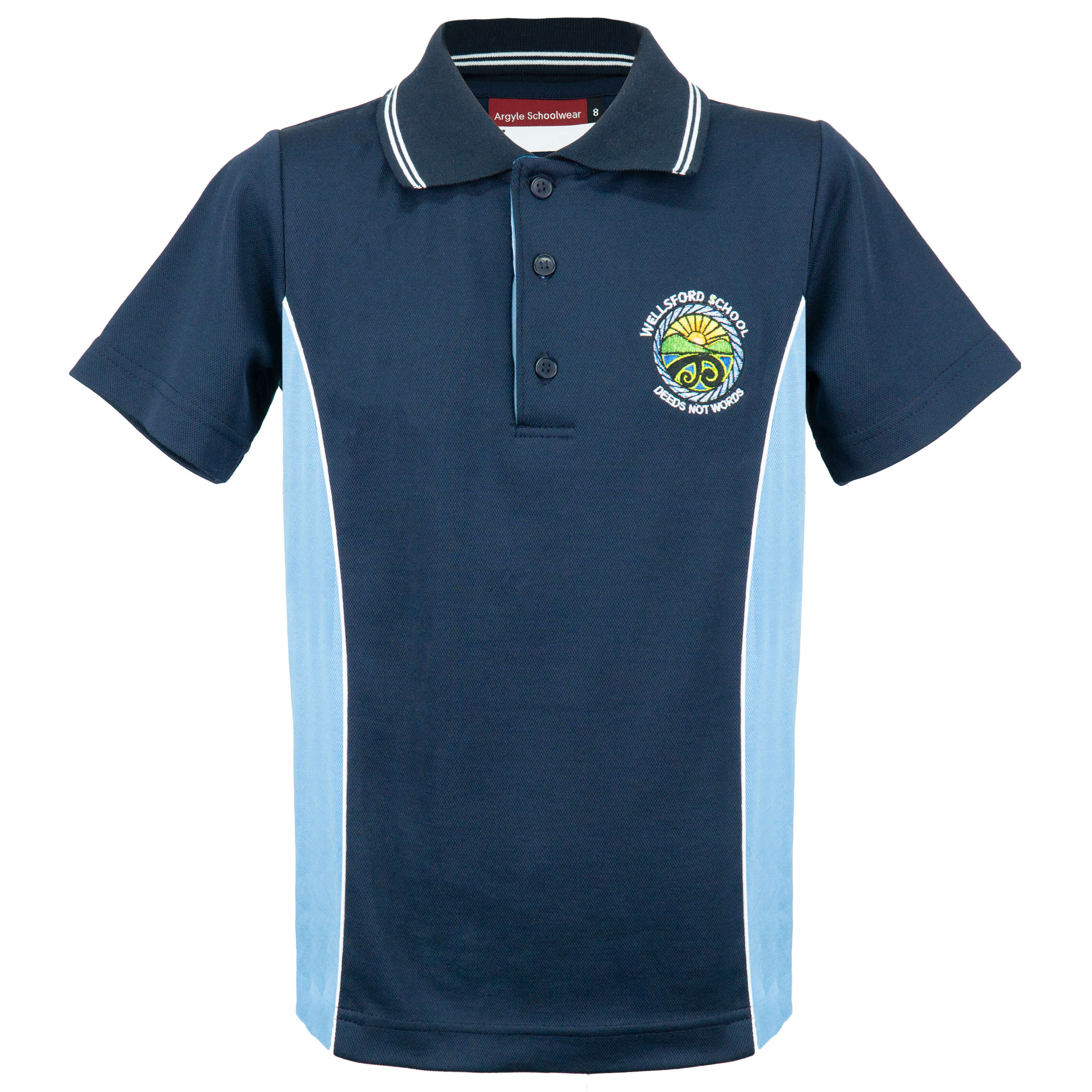 Wellsford School - New Polo (Sizes 4-16 only) - ArgyleOnLine